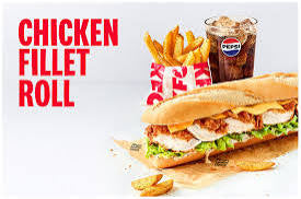 menu chicken fillet combo