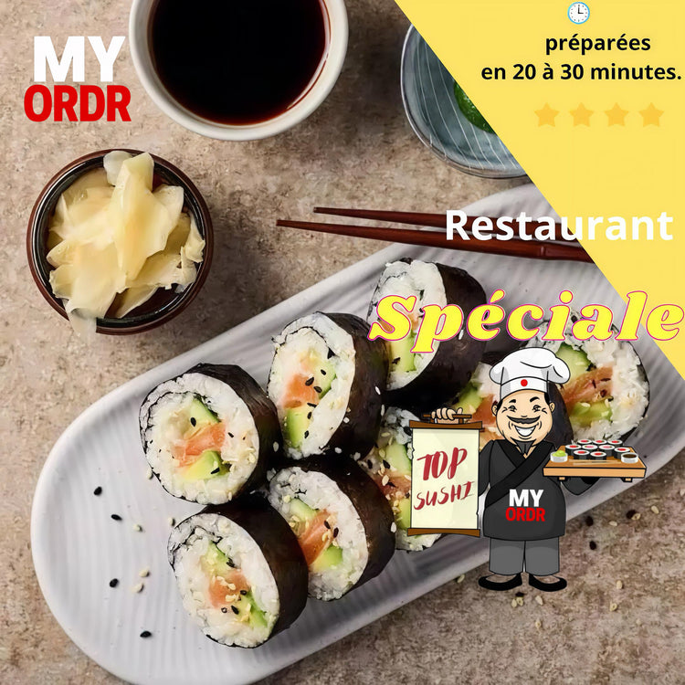 Top sushi