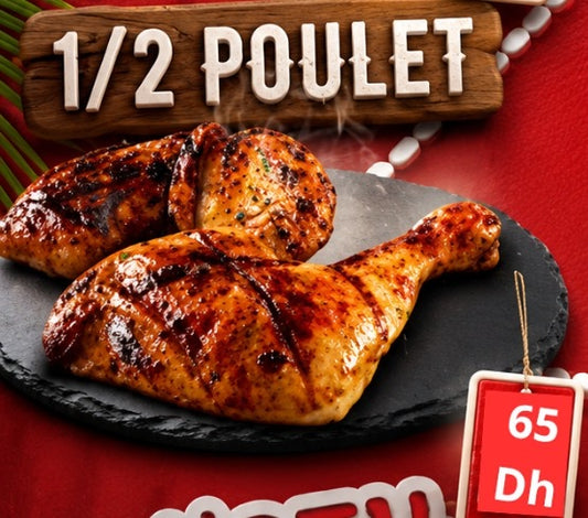 1/2 poulet