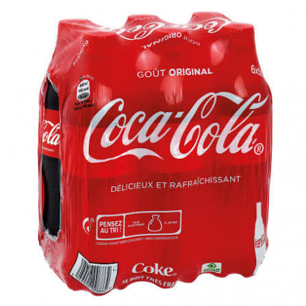 Pack 6 - coca cola 1L