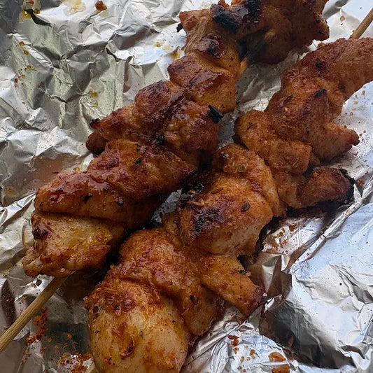 5 Brochettes De Poulet