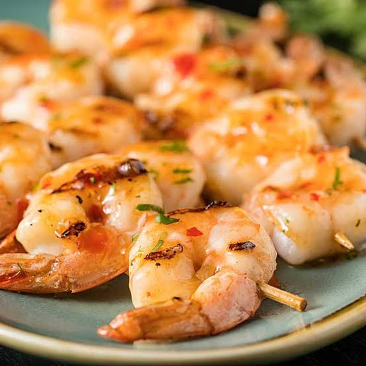 Brochettes de Crevettes GRILLADES 1Kg