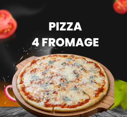 PIZZA 4 FROMAGE
Différents types