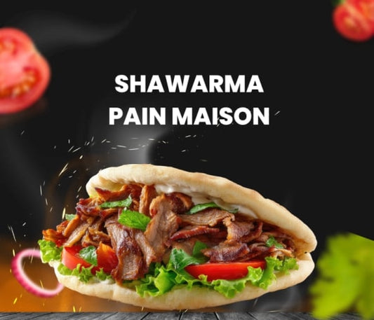 Shawarma pain maison