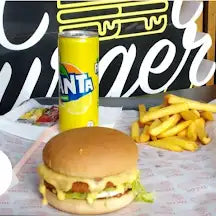 Chicken Burger + Frites